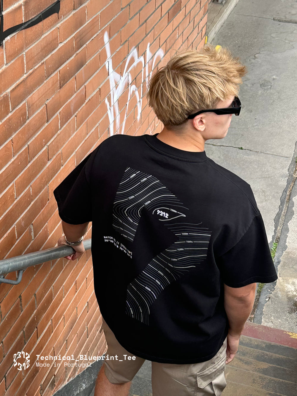 Technical Blueprint Tee Photo 4