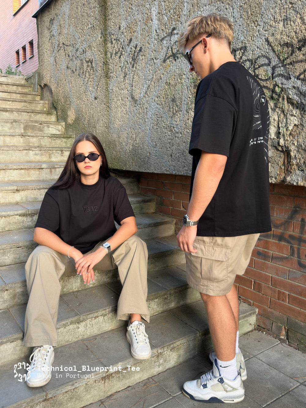 Technical Blueprint Tee Photo 3